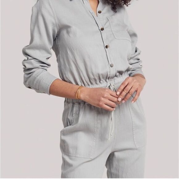 NWOT Faherty Arlie Day Jumpsuit Size Small - Picture 3 of 8